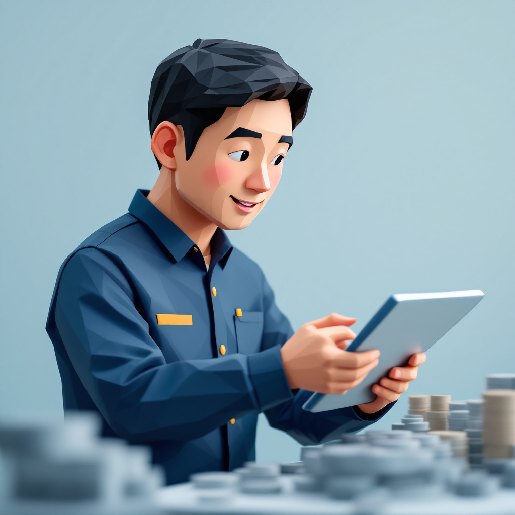 量産移行PMのキャラクターイラスト